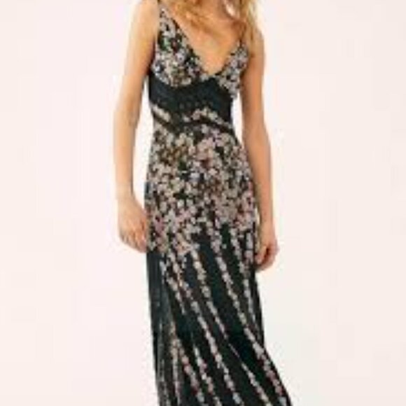 Free People Claire Printed Maxi Dress - Picture 3 of 12